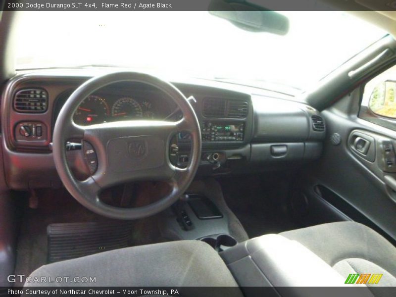 Flame Red / Agate Black 2000 Dodge Durango SLT 4x4