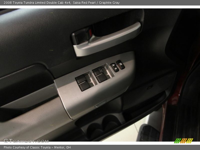 Salsa Red Pearl / Graphite Gray 2008 Toyota Tundra Limited Double Cab 4x4