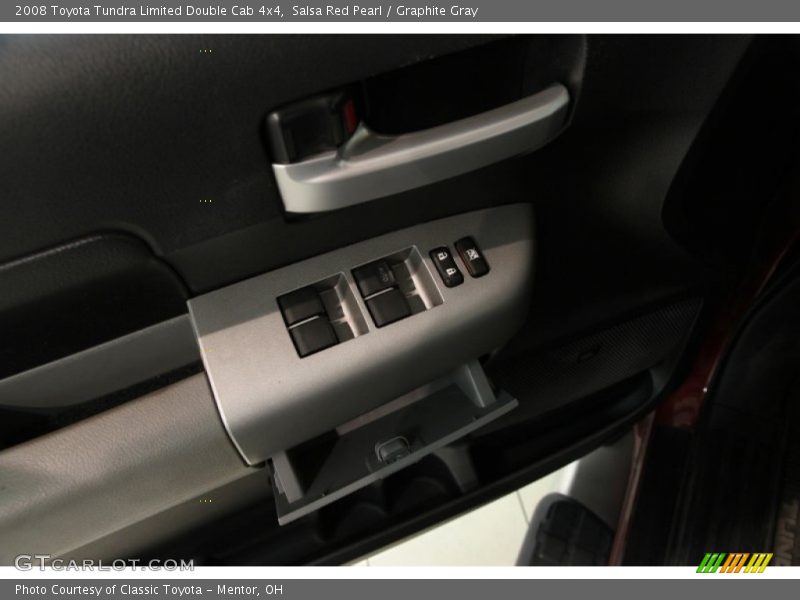 Salsa Red Pearl / Graphite Gray 2008 Toyota Tundra Limited Double Cab 4x4
