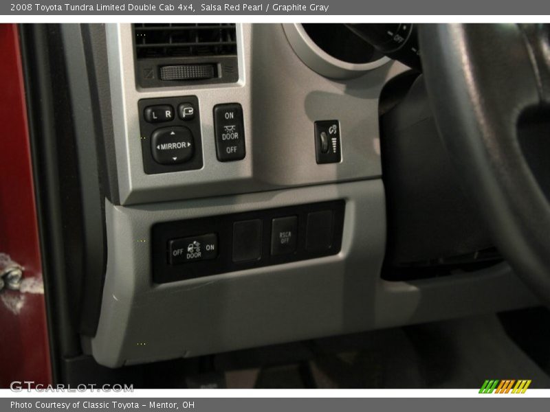Salsa Red Pearl / Graphite Gray 2008 Toyota Tundra Limited Double Cab 4x4