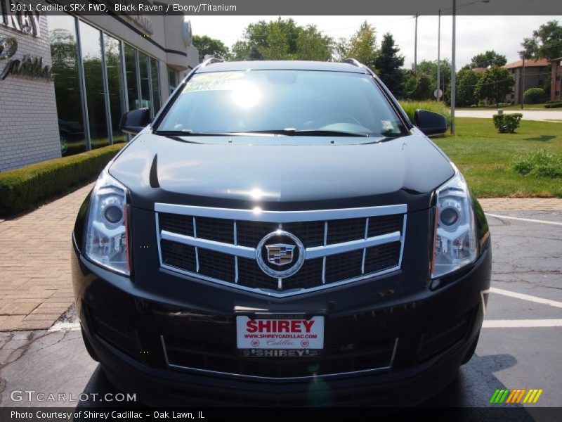 Black Raven / Ebony/Titanium 2011 Cadillac SRX FWD