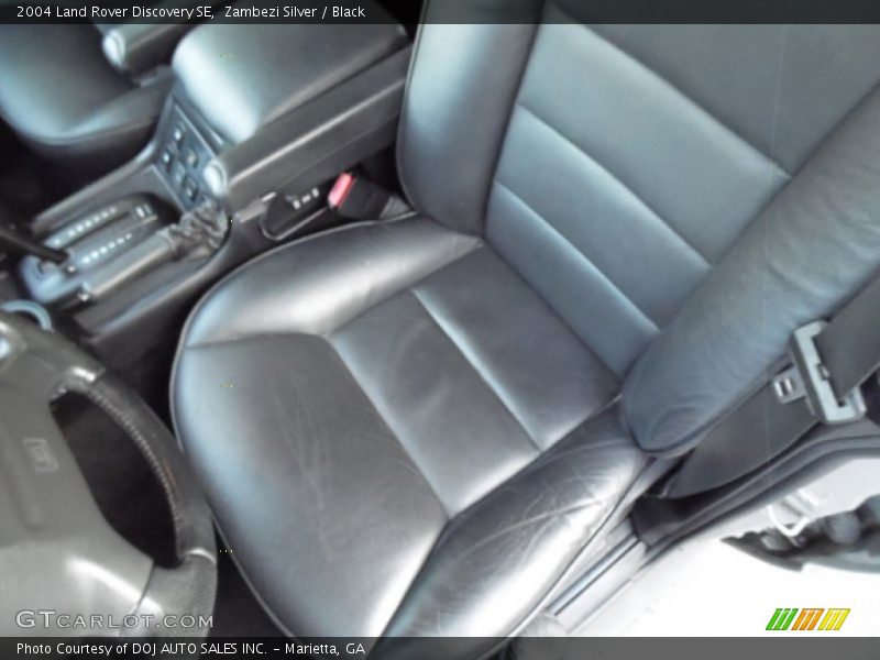 Zambezi Silver / Black 2004 Land Rover Discovery SE
