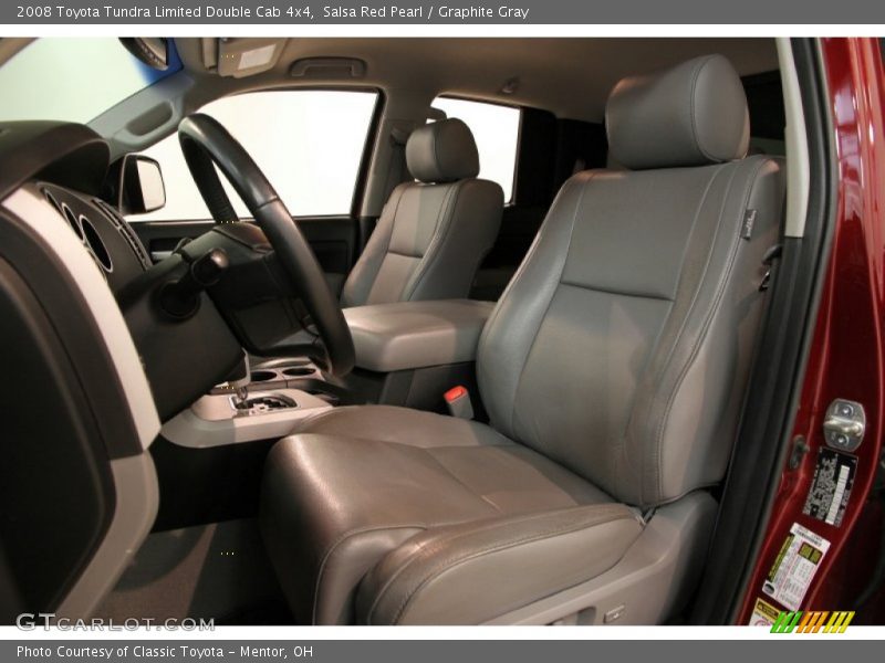 Salsa Red Pearl / Graphite Gray 2008 Toyota Tundra Limited Double Cab 4x4