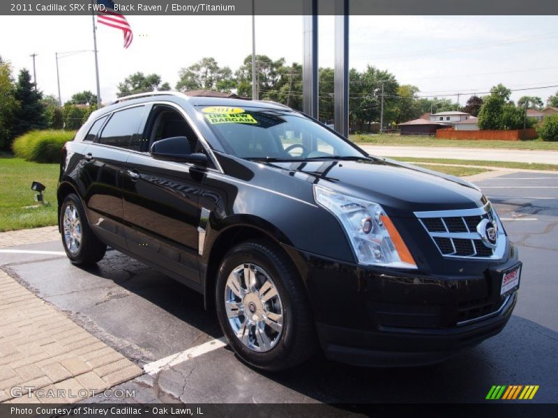 Black Raven / Ebony/Titanium 2011 Cadillac SRX FWD