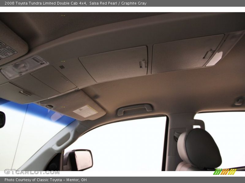Salsa Red Pearl / Graphite Gray 2008 Toyota Tundra Limited Double Cab 4x4