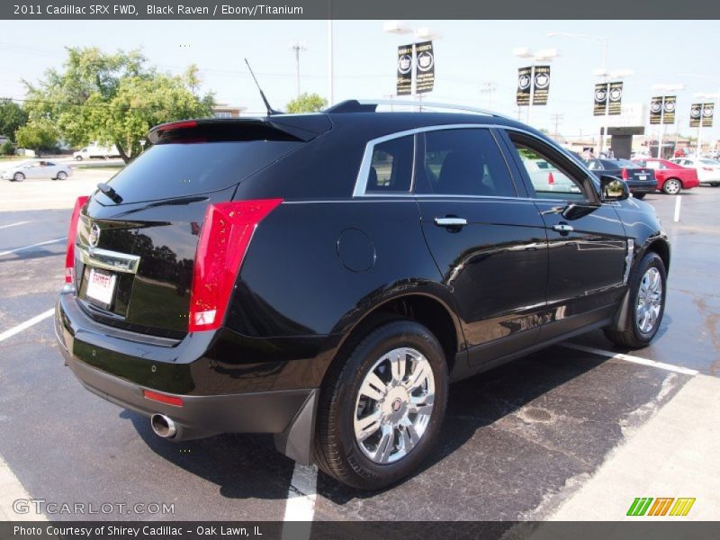 Black Raven / Ebony/Titanium 2011 Cadillac SRX FWD