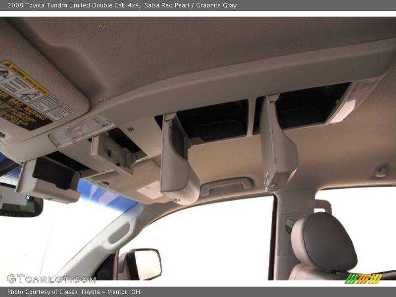 Salsa Red Pearl / Graphite Gray 2008 Toyota Tundra Limited Double Cab 4x4
