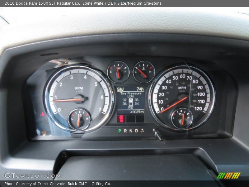 Stone White / Dark Slate/Medium Graystone 2010 Dodge Ram 1500 SLT Regular Cab