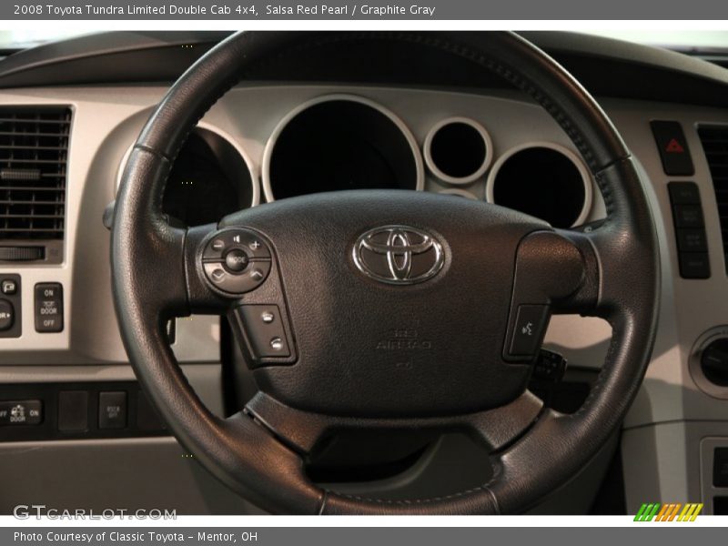 Salsa Red Pearl / Graphite Gray 2008 Toyota Tundra Limited Double Cab 4x4