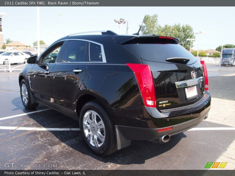 Black Raven / Ebony/Titanium 2011 Cadillac SRX FWD