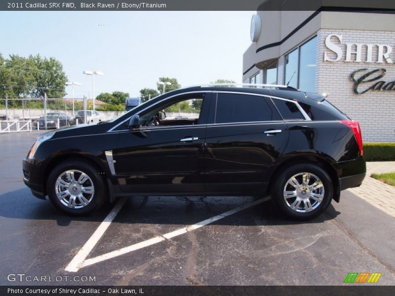 Black Raven / Ebony/Titanium 2011 Cadillac SRX FWD