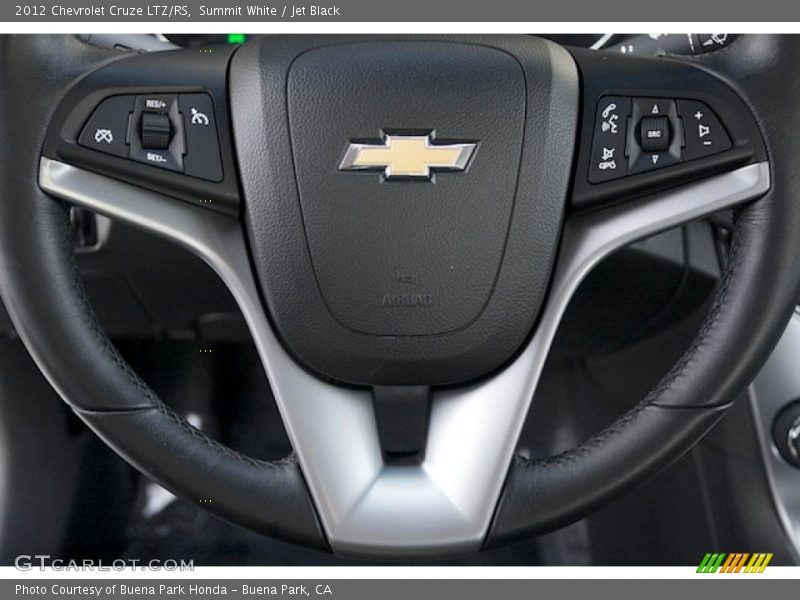 Summit White / Jet Black 2012 Chevrolet Cruze LTZ/RS