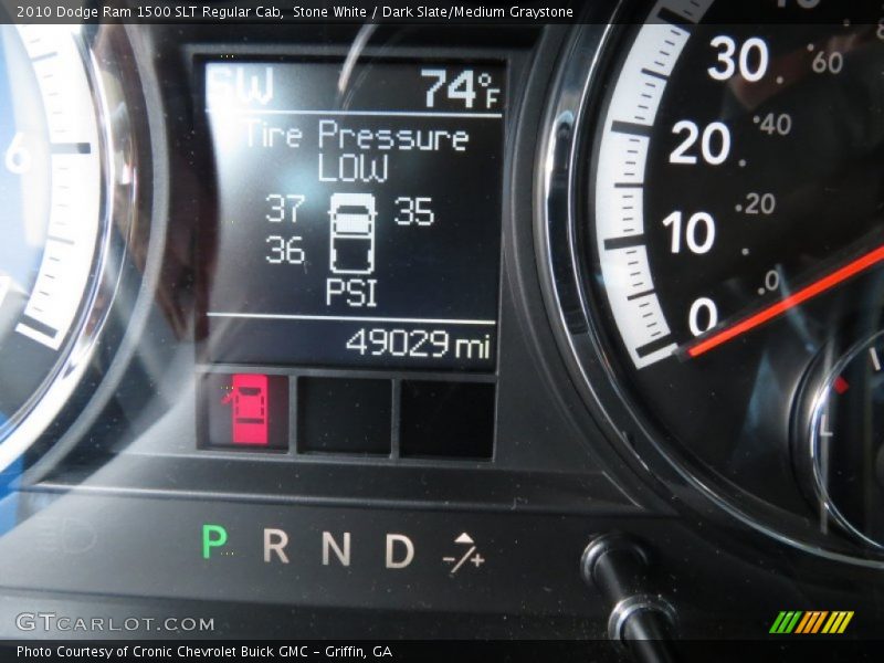 Stone White / Dark Slate/Medium Graystone 2010 Dodge Ram 1500 SLT Regular Cab