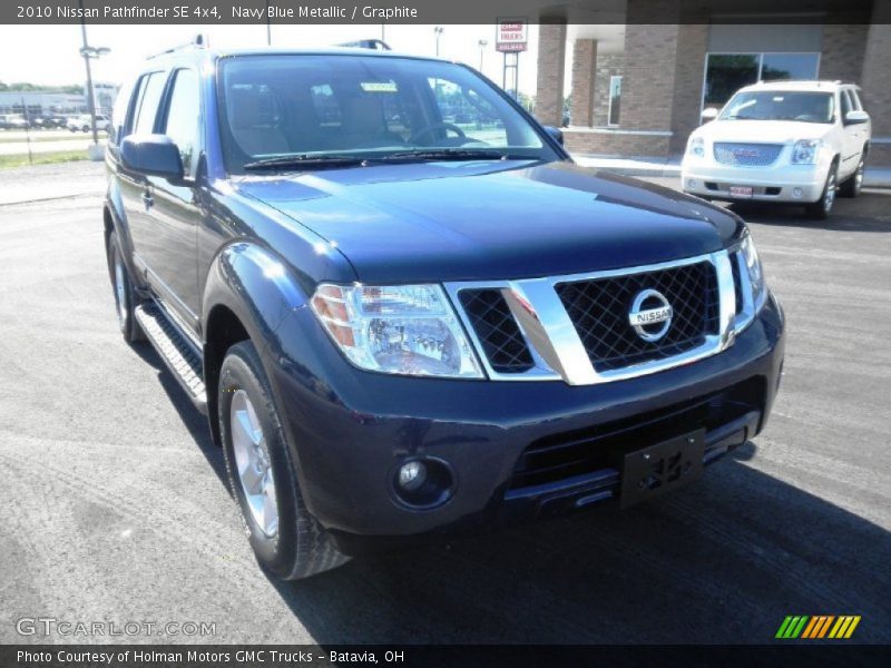 Navy Blue Metallic / Graphite 2010 Nissan Pathfinder SE 4x4
