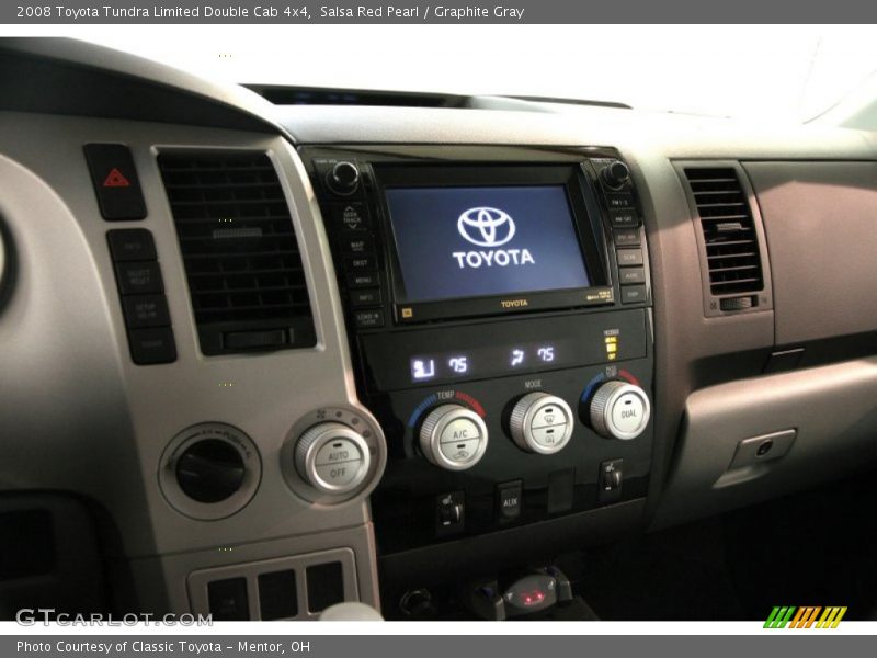 Salsa Red Pearl / Graphite Gray 2008 Toyota Tundra Limited Double Cab 4x4