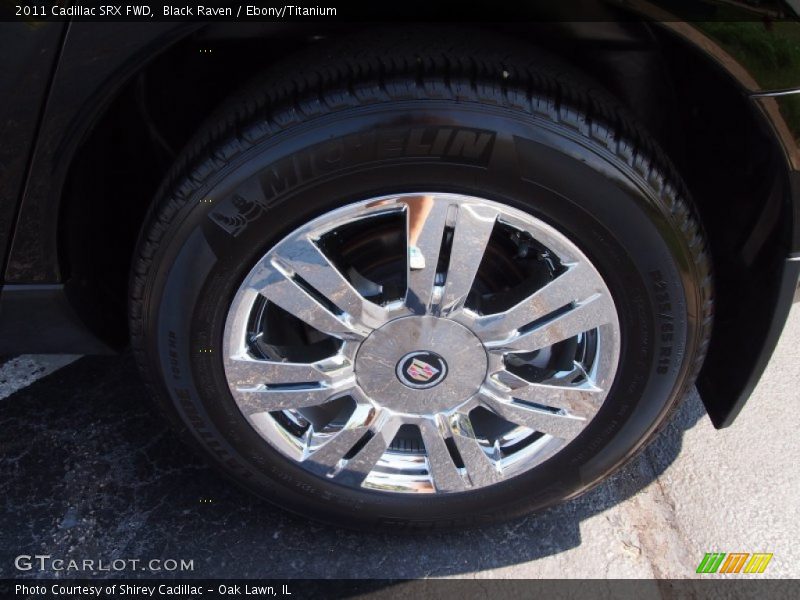 Black Raven / Ebony/Titanium 2011 Cadillac SRX FWD