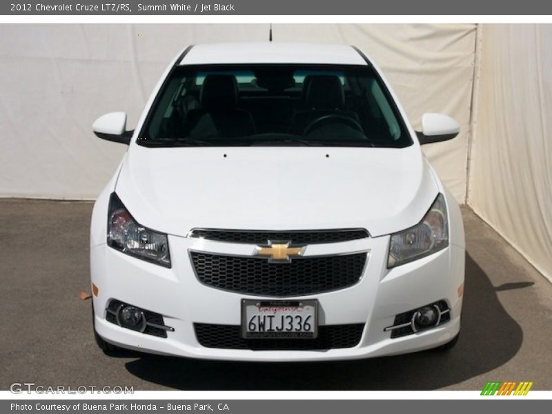 Summit White / Jet Black 2012 Chevrolet Cruze LTZ/RS