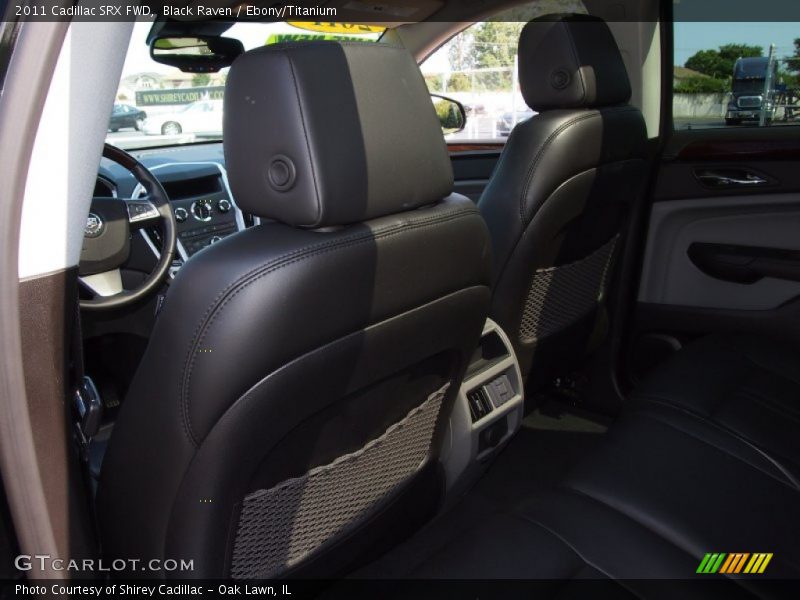 Black Raven / Ebony/Titanium 2011 Cadillac SRX FWD