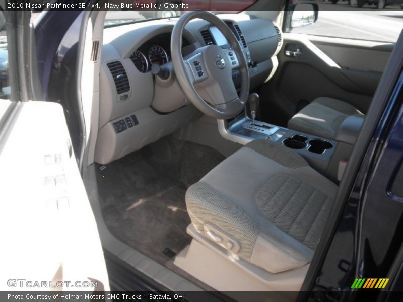 Navy Blue Metallic / Graphite 2010 Nissan Pathfinder SE 4x4