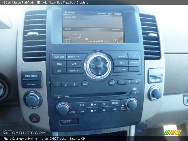 Navy Blue Metallic / Graphite 2010 Nissan Pathfinder SE 4x4