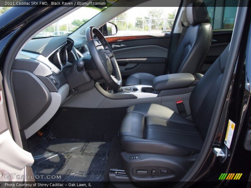 Black Raven / Ebony/Titanium 2011 Cadillac SRX FWD
