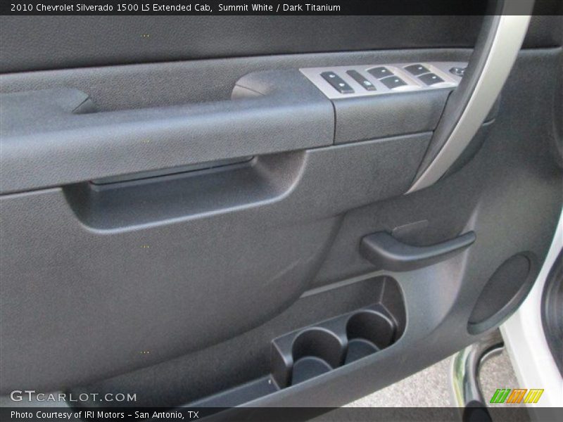 Summit White / Dark Titanium 2010 Chevrolet Silverado 1500 LS Extended Cab