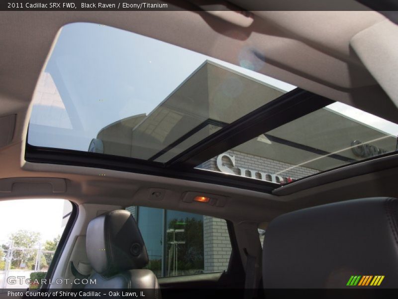 Black Raven / Ebony/Titanium 2011 Cadillac SRX FWD