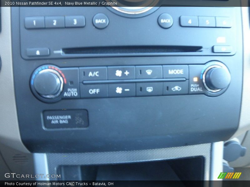 Navy Blue Metallic / Graphite 2010 Nissan Pathfinder SE 4x4