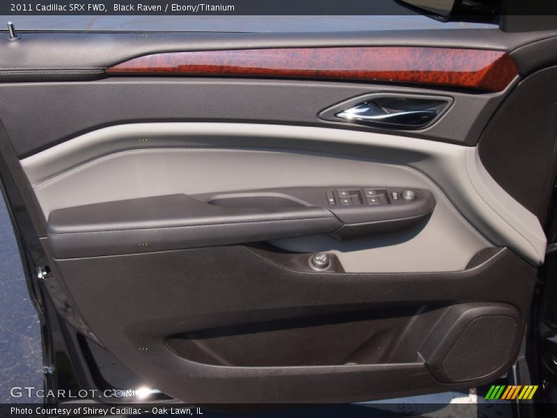 Black Raven / Ebony/Titanium 2011 Cadillac SRX FWD