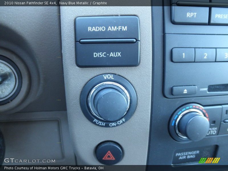 Navy Blue Metallic / Graphite 2010 Nissan Pathfinder SE 4x4