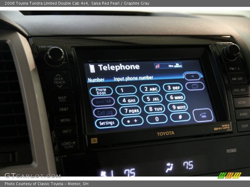Salsa Red Pearl / Graphite Gray 2008 Toyota Tundra Limited Double Cab 4x4