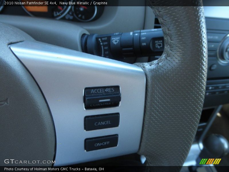 Navy Blue Metallic / Graphite 2010 Nissan Pathfinder SE 4x4