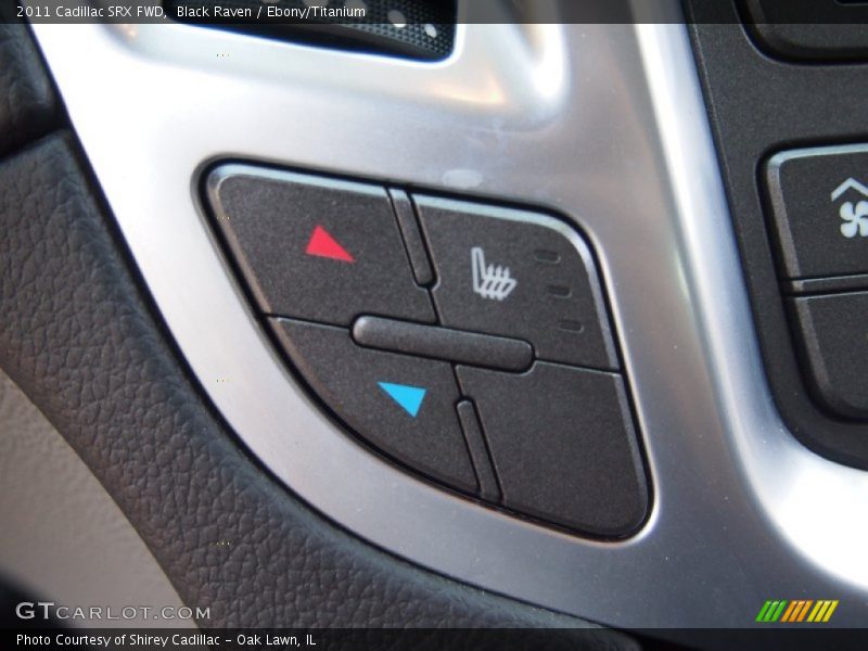Black Raven / Ebony/Titanium 2011 Cadillac SRX FWD
