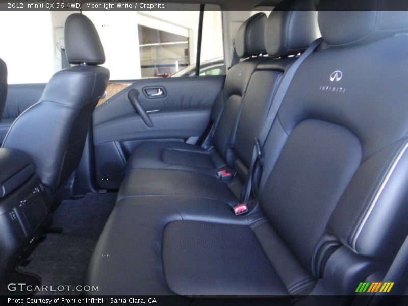 Rear Seat of 2012 QX 56 4WD