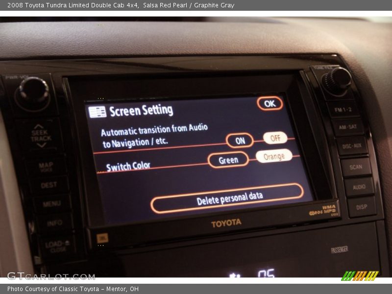 Salsa Red Pearl / Graphite Gray 2008 Toyota Tundra Limited Double Cab 4x4