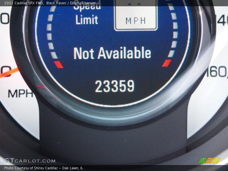Black Raven / Ebony/Titanium 2011 Cadillac SRX FWD