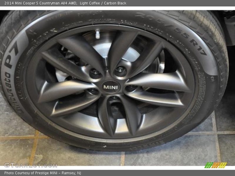 Light Coffee / Carbon Black 2014 Mini Cooper S Countryman All4 AWD