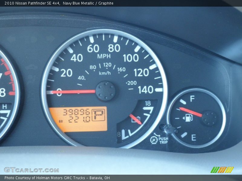 Navy Blue Metallic / Graphite 2010 Nissan Pathfinder SE 4x4