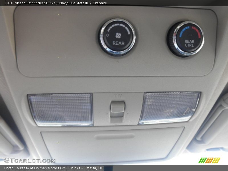 Navy Blue Metallic / Graphite 2010 Nissan Pathfinder SE 4x4