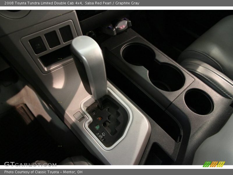 Salsa Red Pearl / Graphite Gray 2008 Toyota Tundra Limited Double Cab 4x4