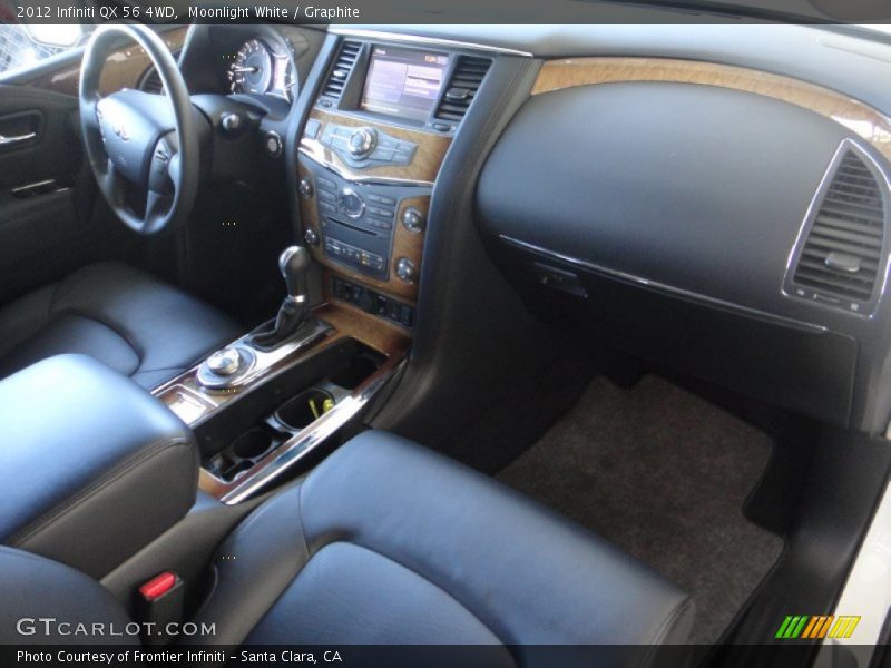 Dashboard of 2012 QX 56 4WD