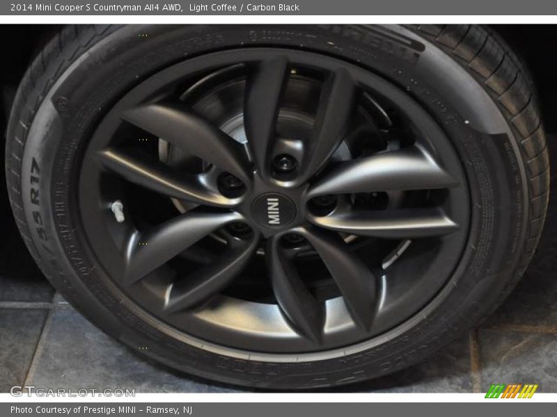 Light Coffee / Carbon Black 2014 Mini Cooper S Countryman All4 AWD