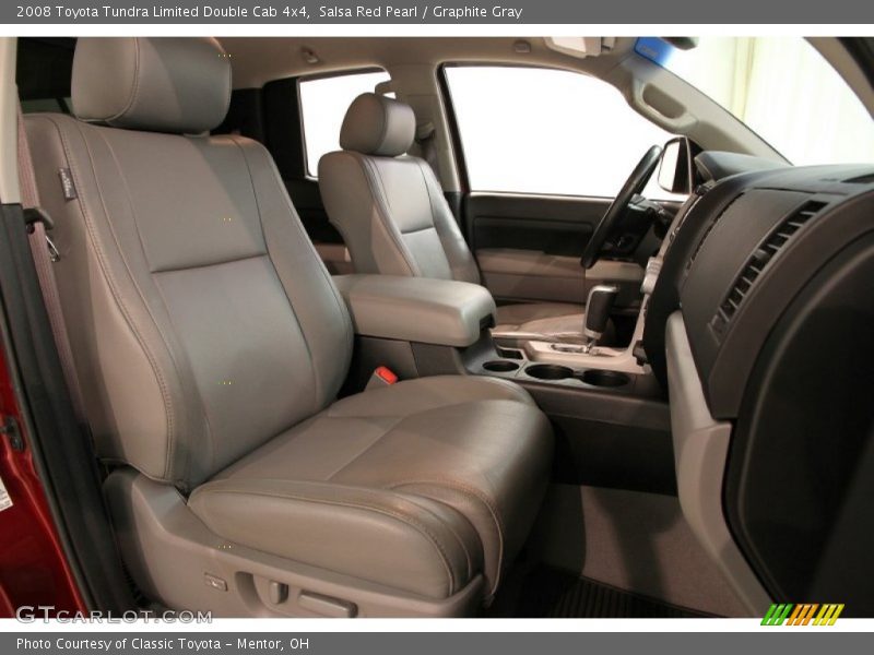 Salsa Red Pearl / Graphite Gray 2008 Toyota Tundra Limited Double Cab 4x4