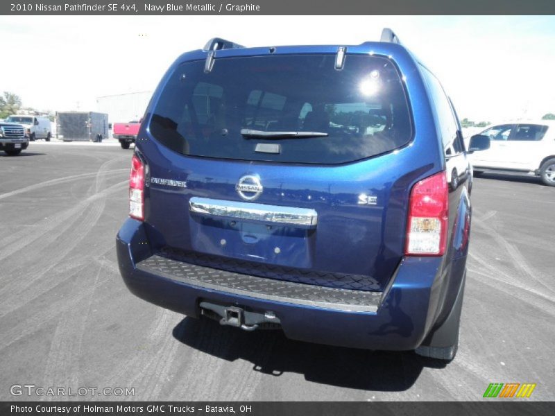 Navy Blue Metallic / Graphite 2010 Nissan Pathfinder SE 4x4
