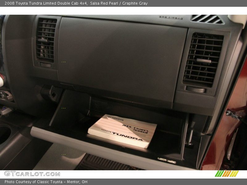 Salsa Red Pearl / Graphite Gray 2008 Toyota Tundra Limited Double Cab 4x4