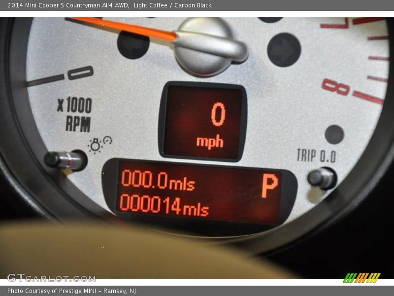 Light Coffee / Carbon Black 2014 Mini Cooper S Countryman All4 AWD