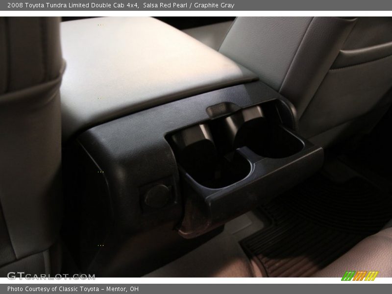 Salsa Red Pearl / Graphite Gray 2008 Toyota Tundra Limited Double Cab 4x4