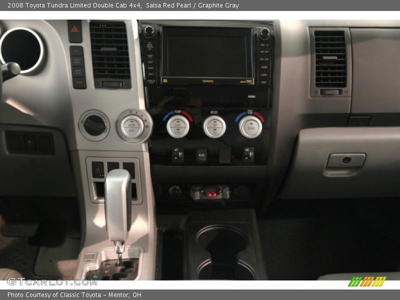 Salsa Red Pearl / Graphite Gray 2008 Toyota Tundra Limited Double Cab 4x4
