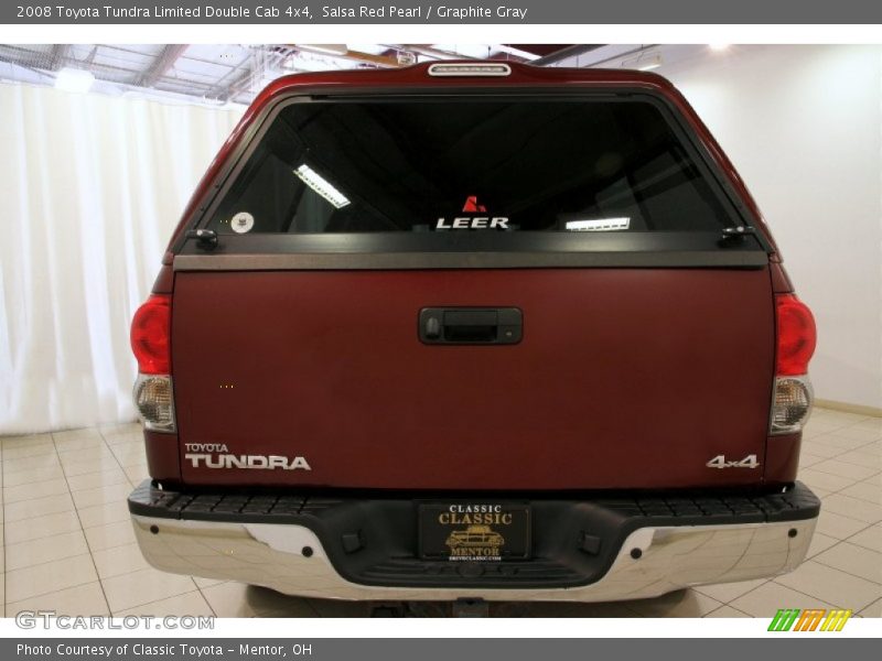 Salsa Red Pearl / Graphite Gray 2008 Toyota Tundra Limited Double Cab 4x4