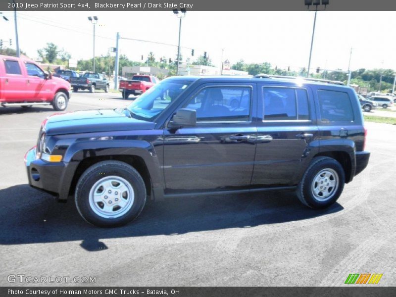Blackberry Pearl / Dark Slate Gray 2010 Jeep Patriot Sport 4x4